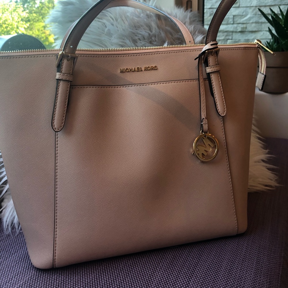 Light pink Michael Kora Tote